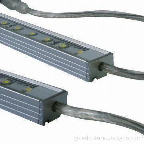 Aluminum LED Strips, CE and RoHS Marks,. IP67 IP Rate
